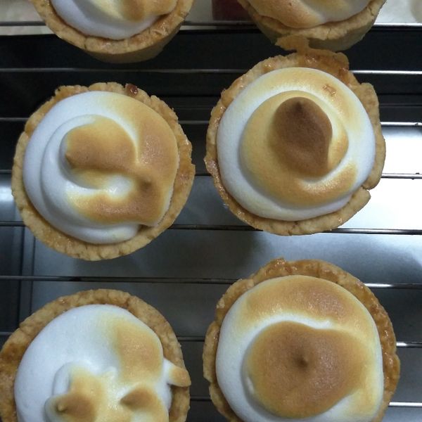 棉花糖霜檸檬塔 (馬芬烤模) : 悠閒一起做