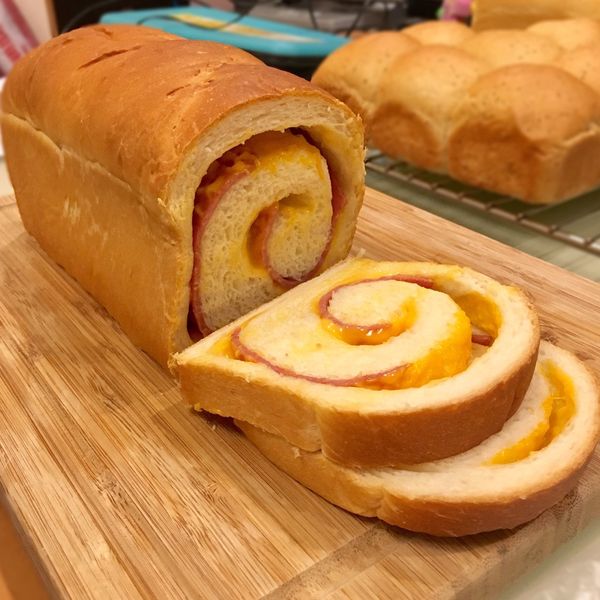 火腿起士吐司：LuLu's Kitchen 一起做