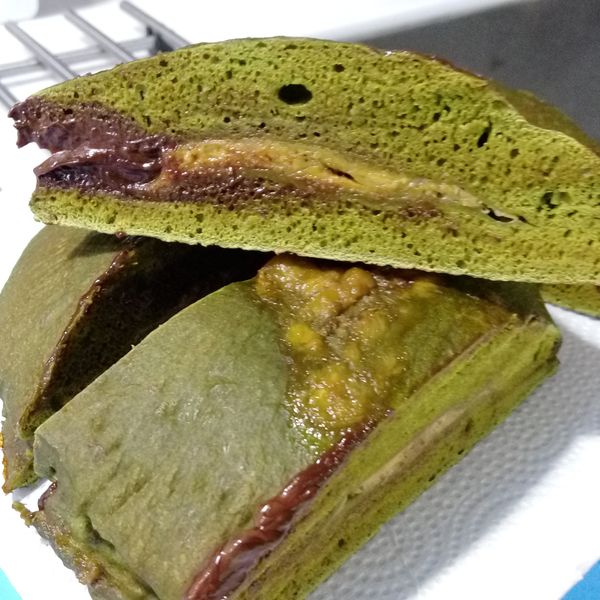 巧克力香蕉抹茶麵包：Hy Kuan 一起做