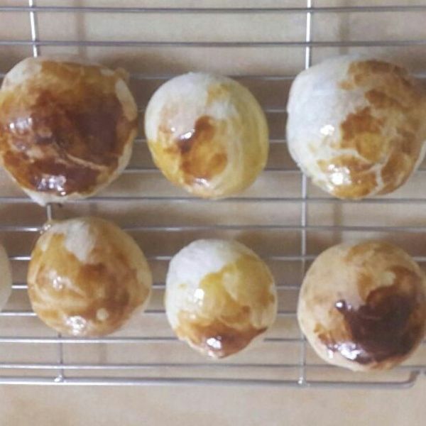 蛋黃酥 : Ying Han一起做