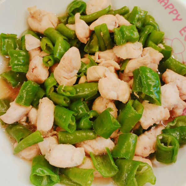 快手料理 雞丁小炒肉 : 潘立欣一起做