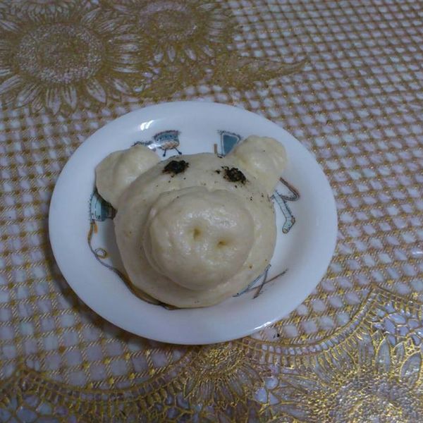 [瑞典主婦這樣教那樣煮孩子不挑食]小豬芝麻包子 : 羅小橘一起做