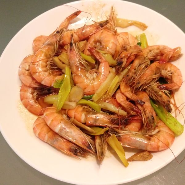 家常炒白蝦：Chen Jiajeng 一起做