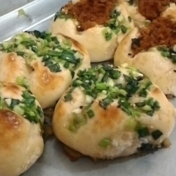 蔥花麵包-很多蔥的蒼阿胖：豆媽咪 一起做