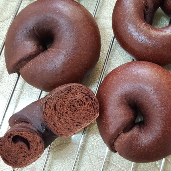 巧克力貝果 : Jojo Chen一起做