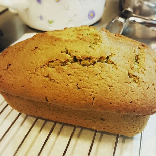 純粹抹茶磅蛋糕（減糖） : 韓棋安一起做