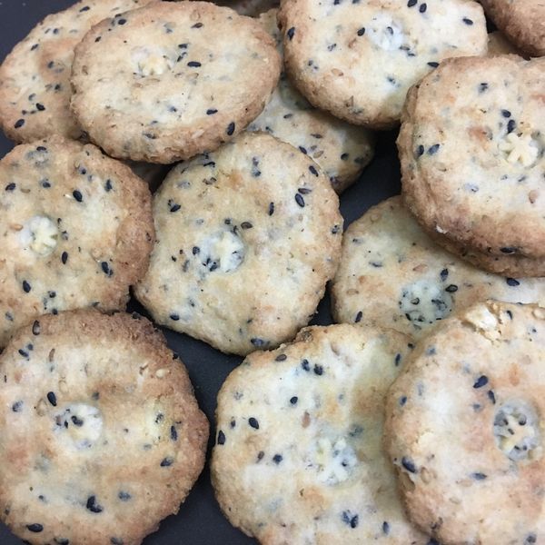 豆渣芝麻餅：Alibuda Kang 一起做