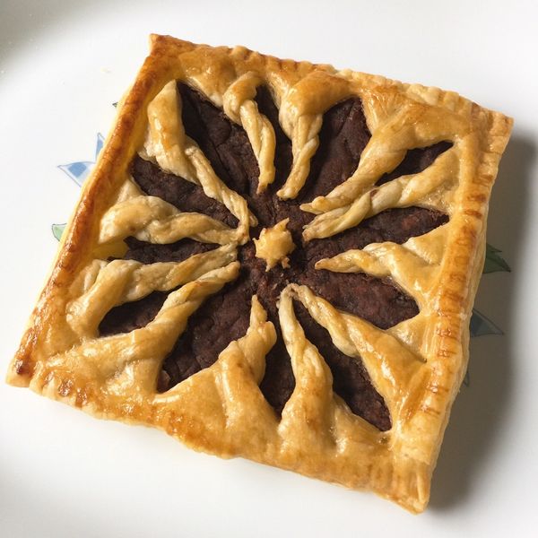 花形紅豆起酥派♥看似複雜卻簡單的唬人點心 : Tracy Cho一起做