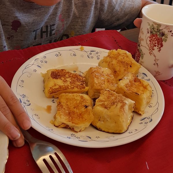 簡單美味的早餐-法國吐司:r90941022 一起做