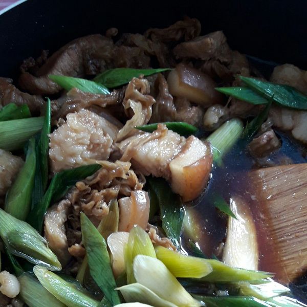 古早味高麗菜乾滷肉（無油料理) : 徐葳葳一起做