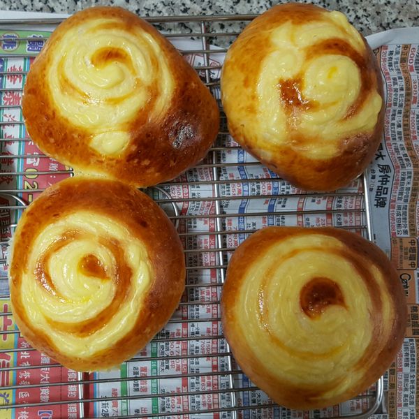 卡士達(克林姆)麵包+減糖卡士達醬:呂佩玲 一起做