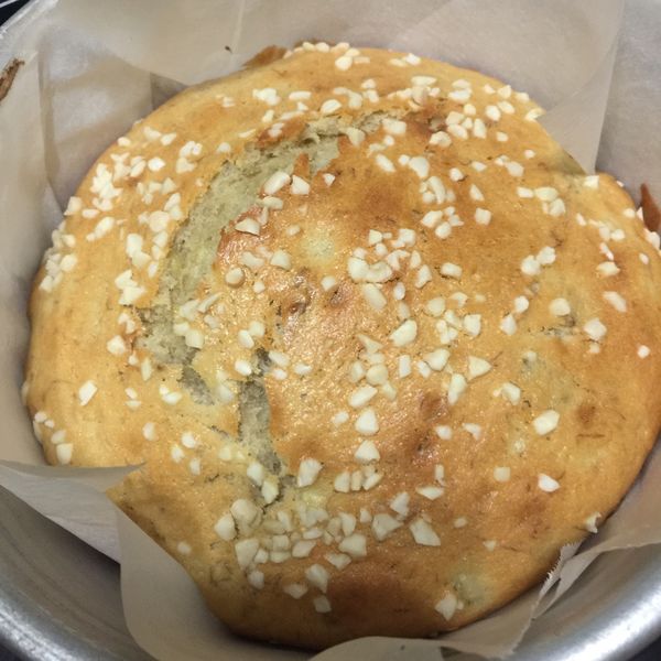 香蕉蛋糕～鬆餅粉做的喔：Julie  Yeh 一起做