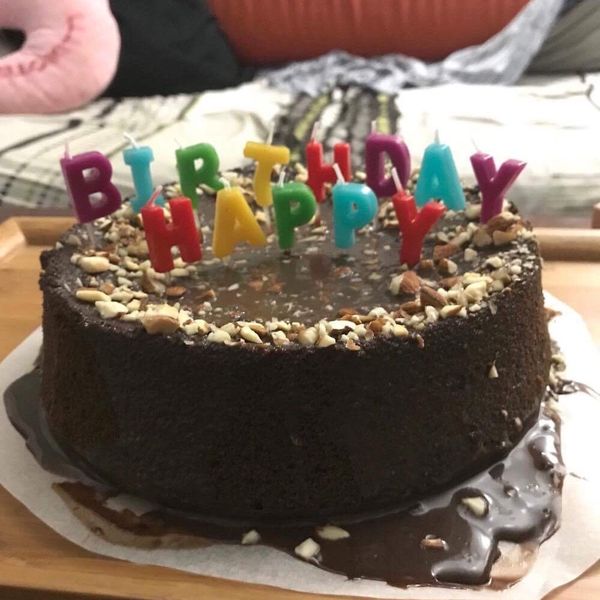 燙麵Q潤巧克力戚風：劉冠佑 一起做