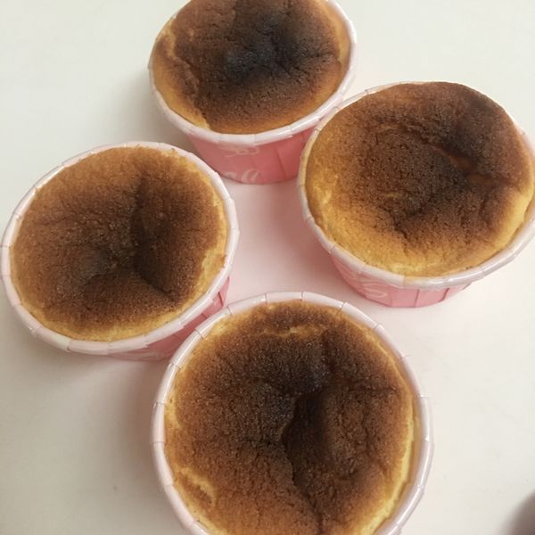 柳橙杯子蛋糕 : 小妡一起做