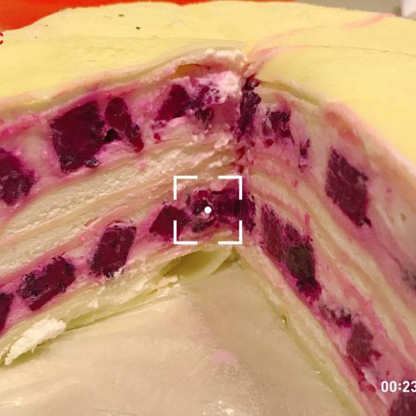 芒果千層蛋糕：calais 一起做