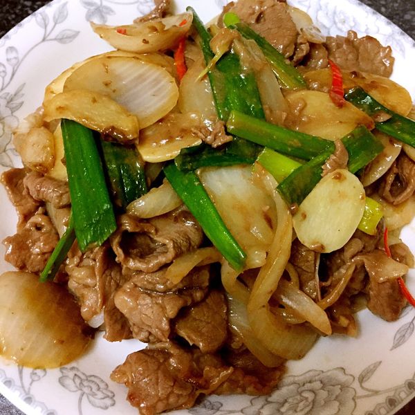 蔥爆牛肉 : Nicole Ho一起做