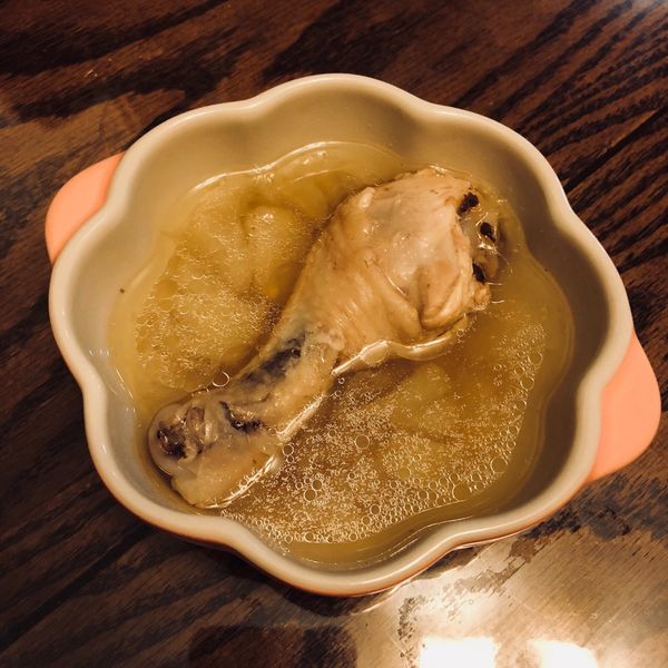 文旦柚子雞湯：Che-Ching Lu 一起做