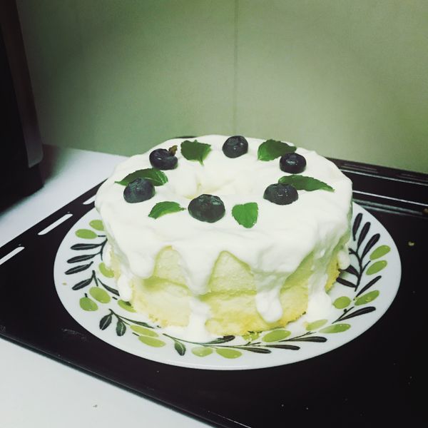 無油低糖*優格戚風蛋糕*四種食材就搞定!:Chih Chia Huang 一起做