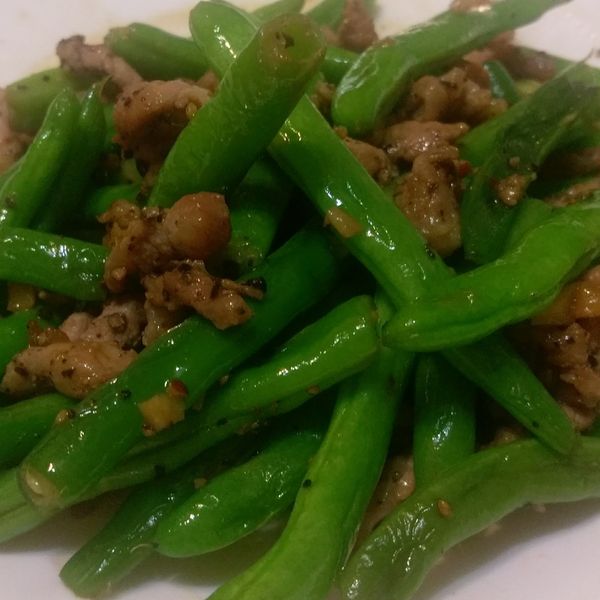 超下飯！鐵板香菇豬柳四季豆 : Pammy Lin一起做