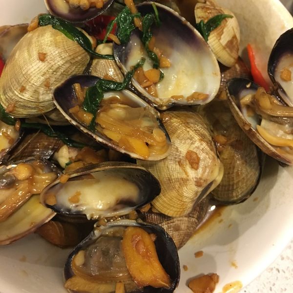 九層塔炒海瓜子【台式熱炒】：Irene Wu 一起做