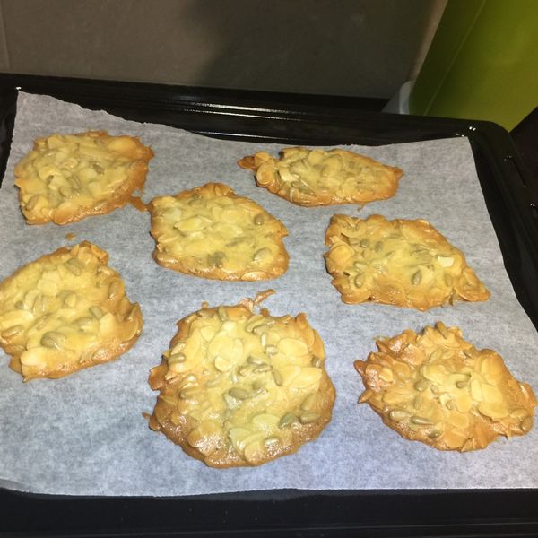 零失敗香脆杏仁瓦片：莫小妹 一起做