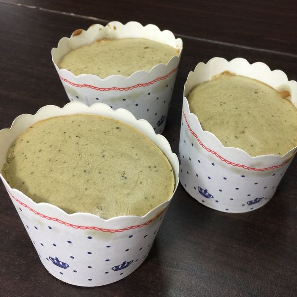 抹茶杯子蛋糕 : Yu Hsiao一起做
