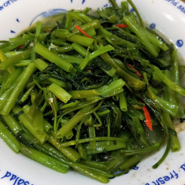 炒空心菜：張仁傑 一起做