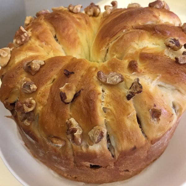 奶油乳酪核桃麵包:May Chen 一起做