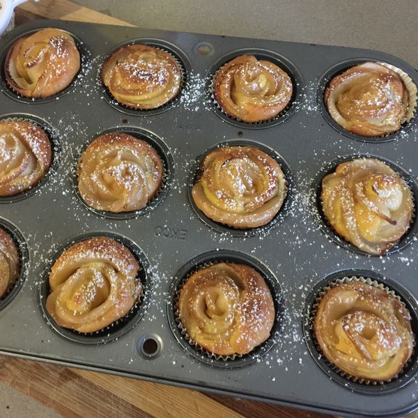 蘋果花杯子蛋糕 : Jessie Tang一起做