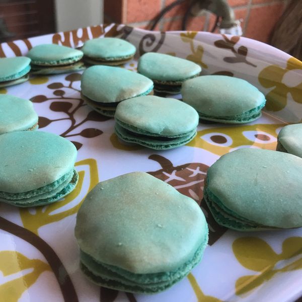 低筋麵粉版馬卡龍-新手也能輕鬆完成 : 炎梨一起做