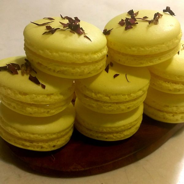 法式馬卡龍（低筋麵粉） : Ching一起做