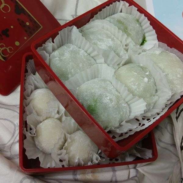 【Tomiz小食堂】抹茶鮮奶油大福 : Jing Yan  Yu一起做