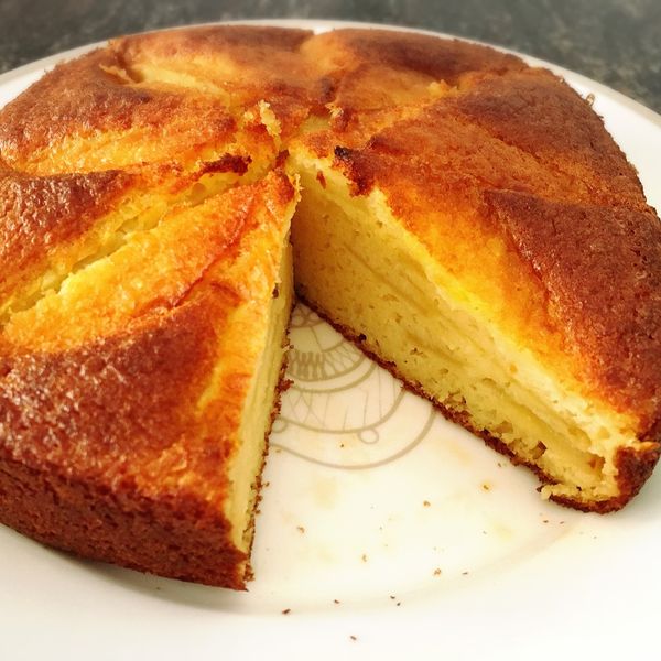 低熱量蘋果隱形蛋糕:Ruby 鹿比 一起做