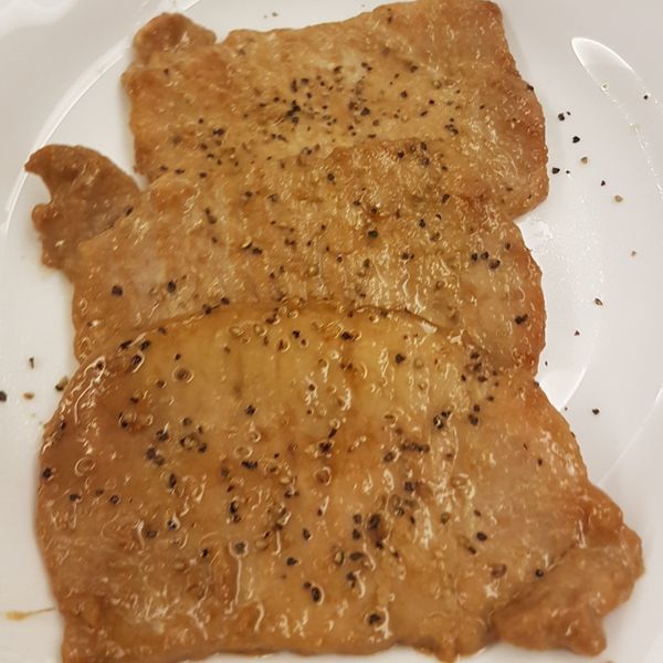 香煎里肌肉排 : Ic Huang一起做