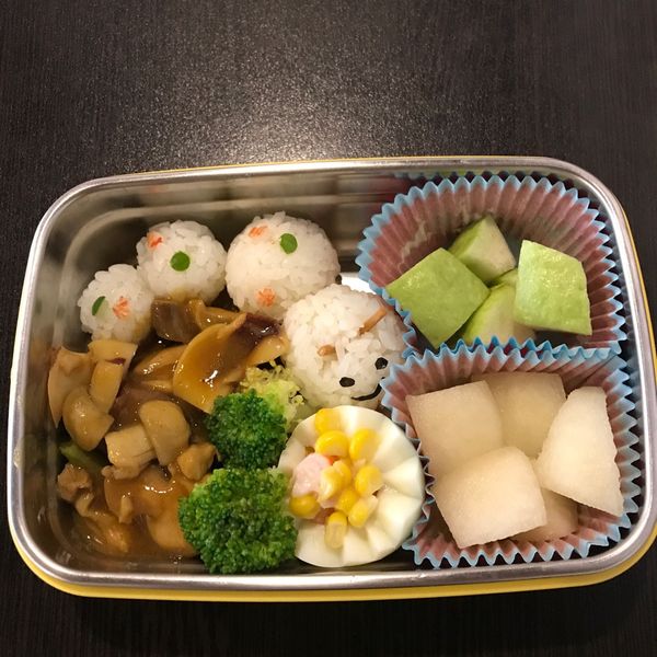 [Witi✿Kitchen]毛毛蟲南瓜咖哩飯 : Nancy一起做