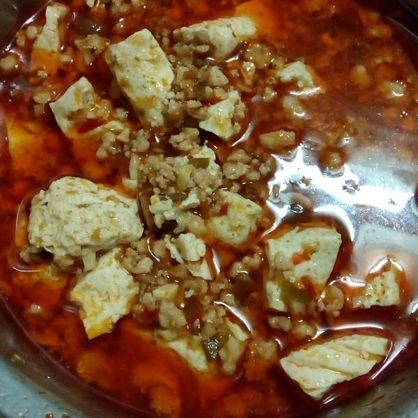 麻婆豆腐 : 蔡佩瑾一起做