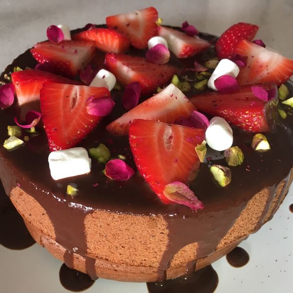 燙麵Q潤巧克力戚風：Rita Lan 一起做