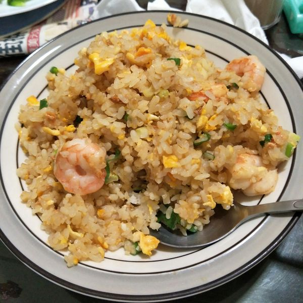 蝦仁蛋炒飯：黃詩穎 一起做