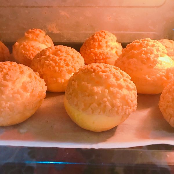 零失敗菠蘿泡芙 (超詳細解說) : Nini Pink一起做