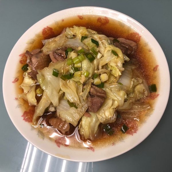 蠔油白菜蒸雞：joy 一起做