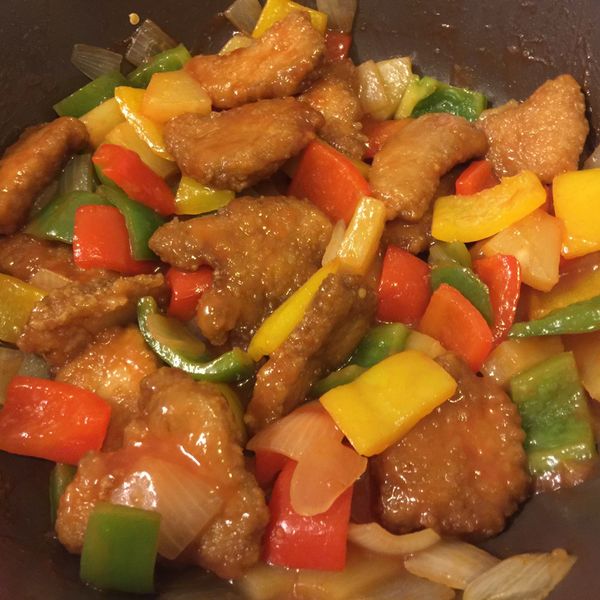 糖醋里肌:Pei Shan Shih 一起做