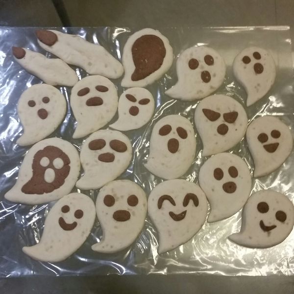 Happy Halloween阿飄餅乾 : sillysymphony一起做