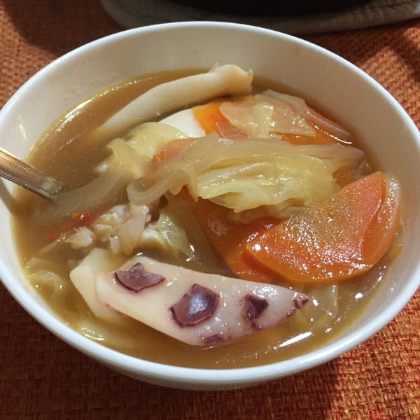 生炒花枝羹 : Wei Ting Chang一起做