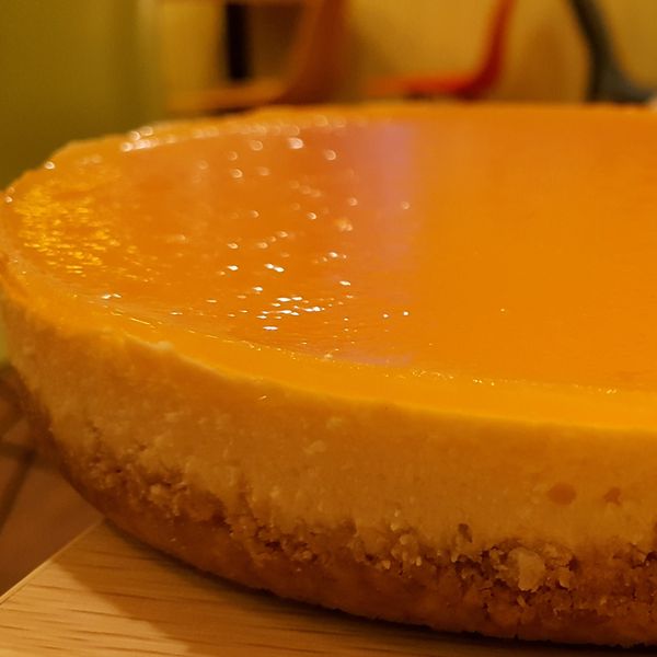 香橙梅酒乳酪蛋糕【黑松CHOYA梅酒】：위여안 一起做
