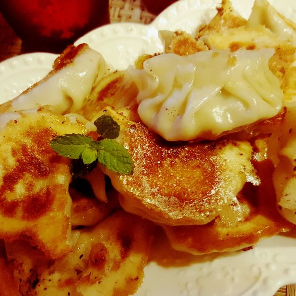 懶人脆皮煎餃：安妮 一起做