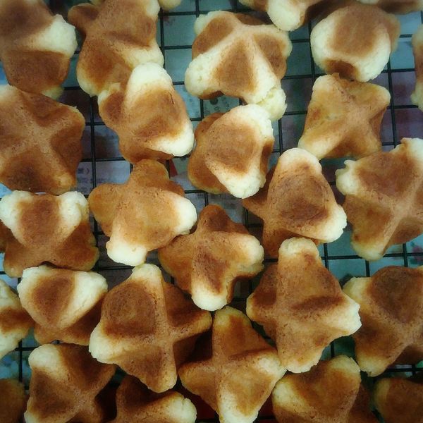 ［新手零失敗］用鬆餅粉就可以做的一口鬆餅 : Dato Hong一起做