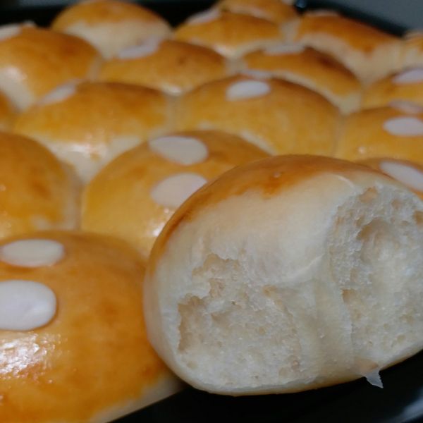 優格餐包(液種法) : 雯苓一起做