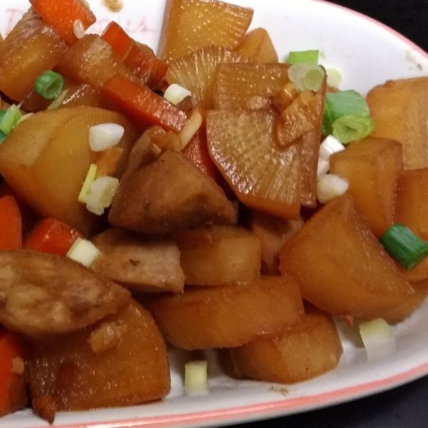 悶蘿蔔 [一鍋到底超簡易便當菜] : dido一起做