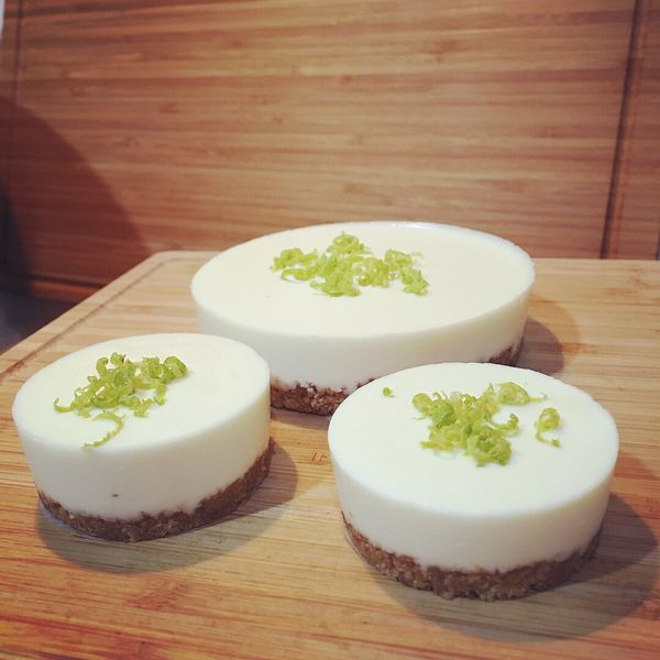 免烤箱檸檬起司蛋糕：hana 一起做