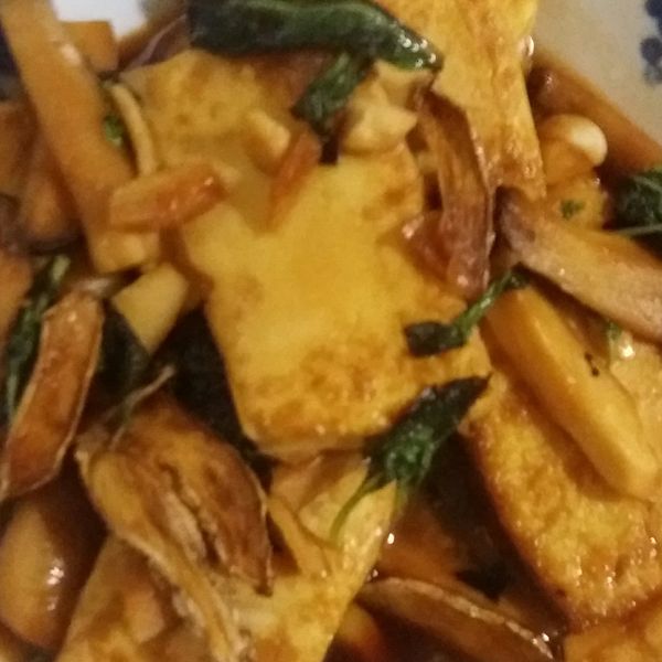 三杯豆腐杏鮑菇 減油清爽版 : leelulu一起做